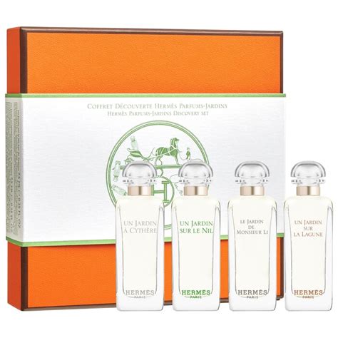 hermes mini fragrance discovery set|sephora Hermes mini perfume set.